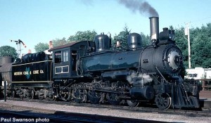 #1 in service, August 31, 1986. Paul Swanson photo.